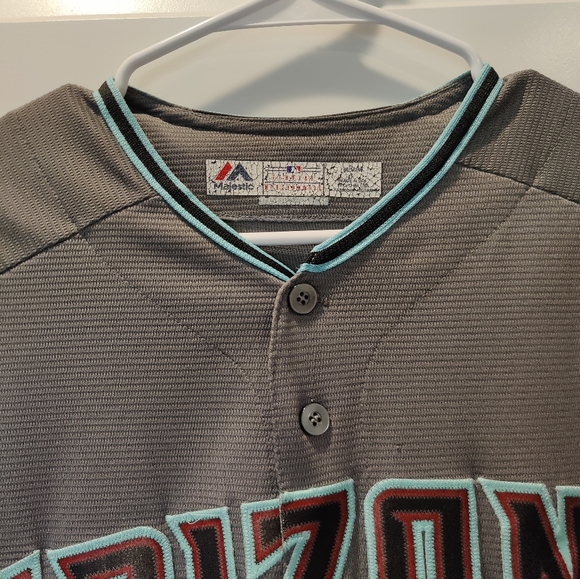 Majestic MLB Paul Goldschmidt #44 Green&Gray Arizona Diamondbacks Jersey Medium - Picture 3 of 6